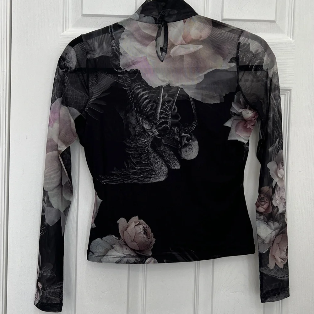 All Saints long sleeve top. Women’s size S - Picture 2 of 6